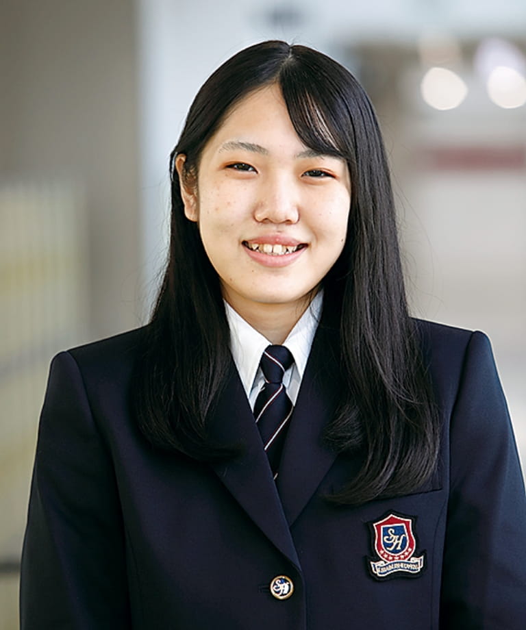3年生 髙橋 光奈さん MINA TAKAHASHI